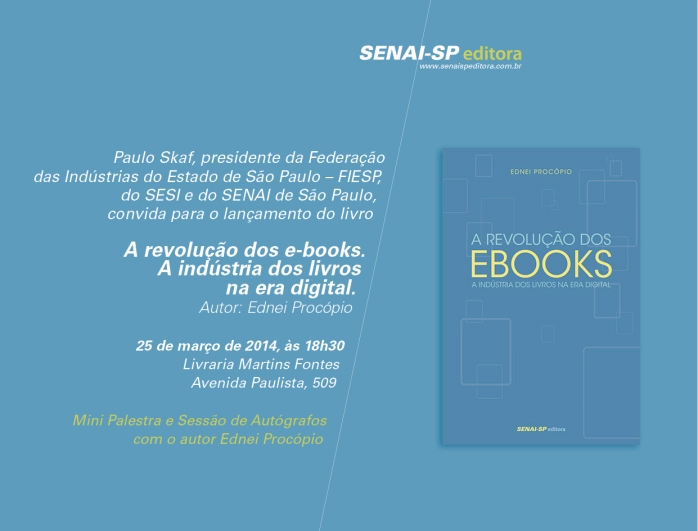 SENAI-SP Editora lança obra sobre a indústria dos livros na Era Digital ...