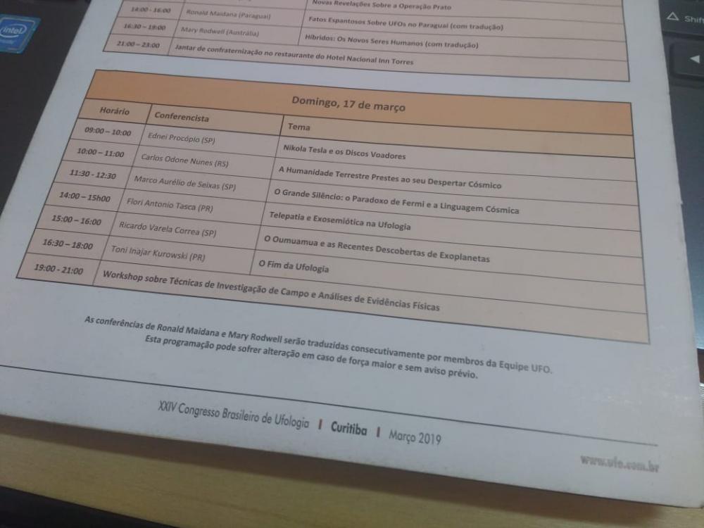 XXIV Congresso Brasileiro de Ufologia