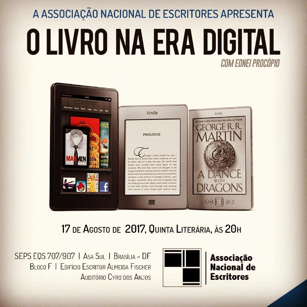 FOTOS | Palestra “O Livro na Era Digital” na ANE - Ednei Procópio