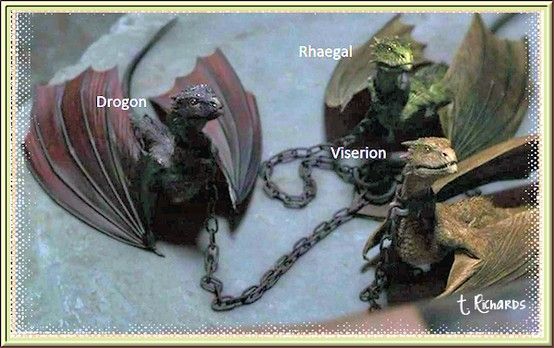 Drogon, Rhaegal e Viserion (As Crônicas de Gelo e Fogo)