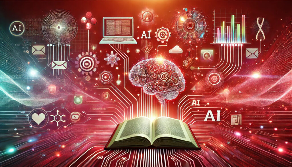 A transformação do conhecimento dos livros em conteúdo digital impactante com a ajuda da IA Generativa