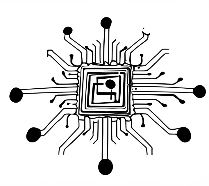 Camada Central — Circuito e Chip (Tecnologia Conhecida)