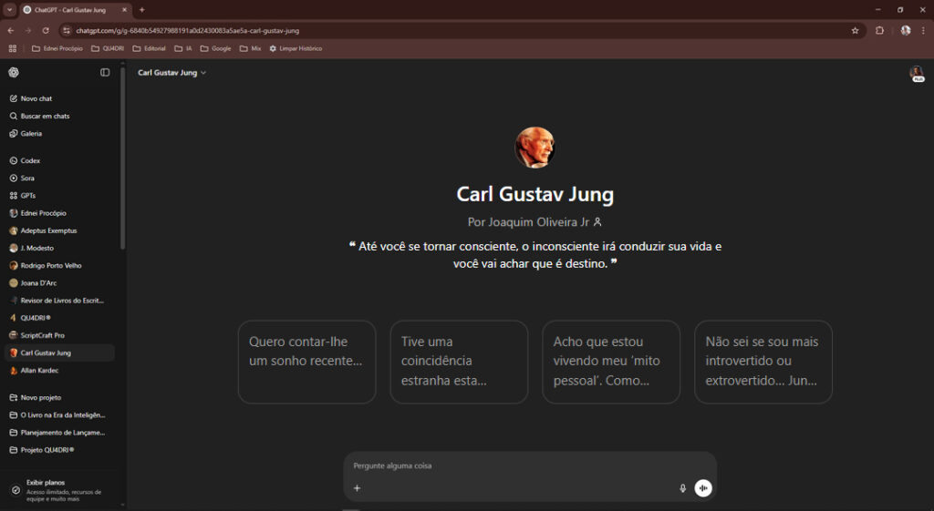 O Carl Gustav Jung Virtual
