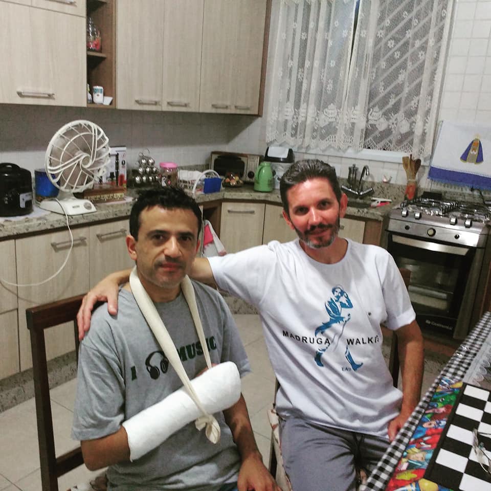 Ednei Procópio e Marcelo Roque