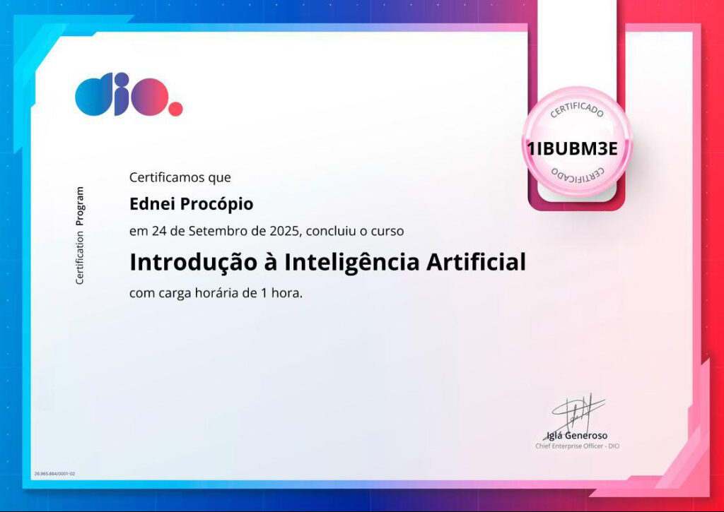 Introdução à Inteligência Artificial
