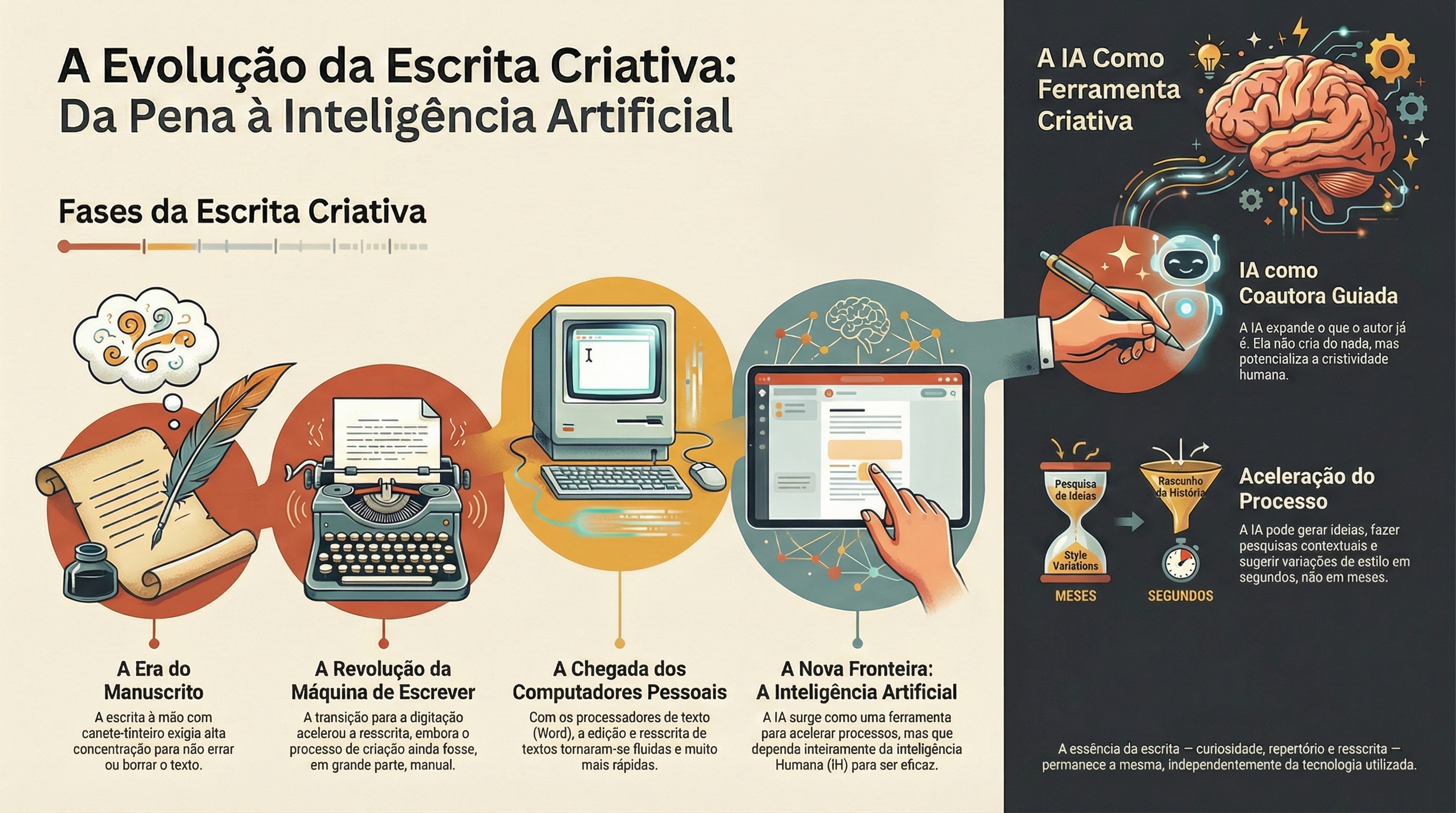 A Inteligência Artificial e a Escrita Criativa de Livros