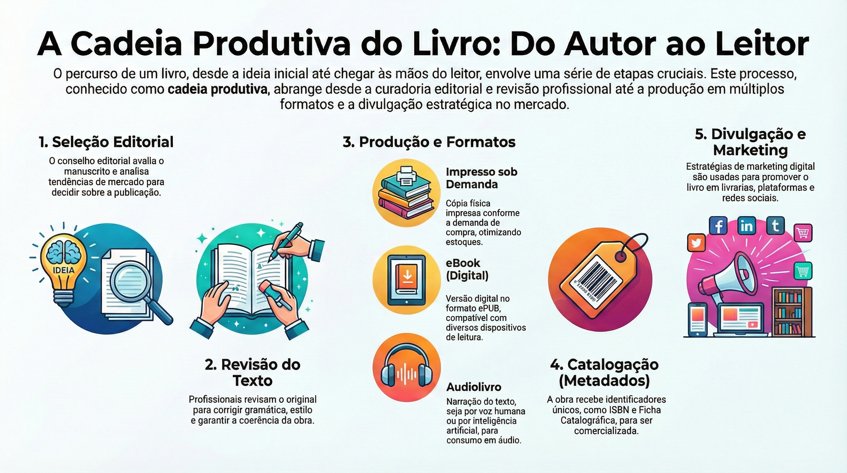 A Cadeia Produtiva do Livro