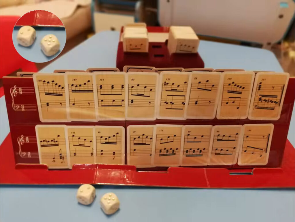 Os Jogos Musicais de Dados e Cartas