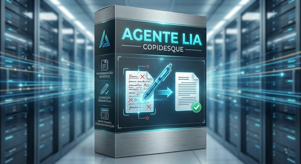 Agente LIA —  Copidesque (Preparação de Texto)