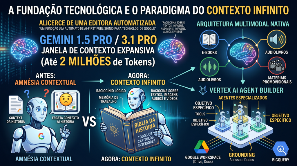 A fundação tecnológica e o paradigma do contexto infinito