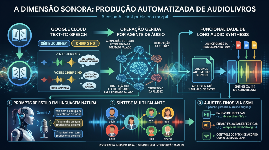 A dimensão sonora: produção automatizada de audiolivros