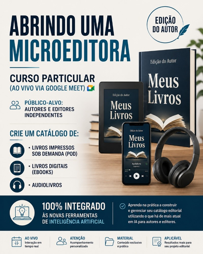 Curso Particular Abrindo uma Microeditora
