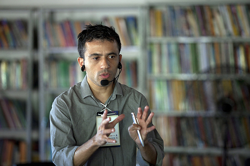 Ednei Procópio, na Fliporto 2012