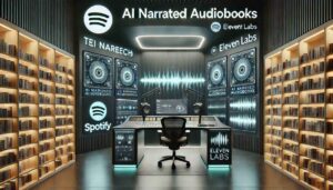 Spotify expande seu catálogo de audiolivros com a tecnologia de IA da Eleven Labs