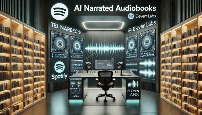 Spotify expande seu catálogo de audiolivros com a tecnologia de IA da Eleven Labs