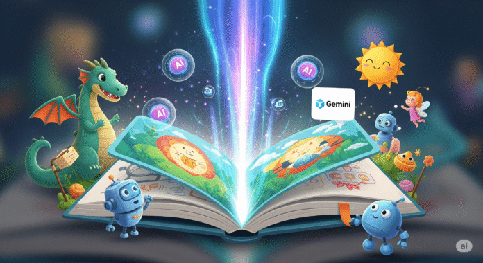 Gemini Storybook Revoluciona para Sempre os Livros Infantis